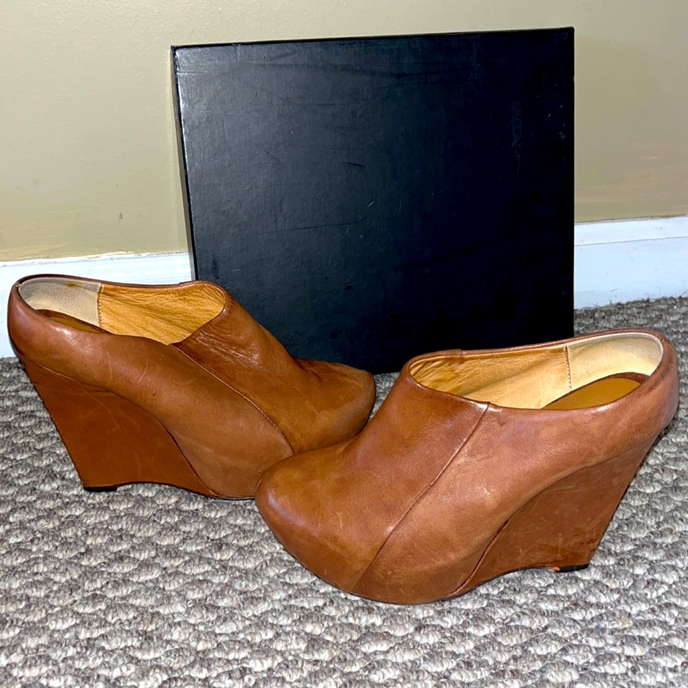 Platform Wedge clog L.A.M.B.
